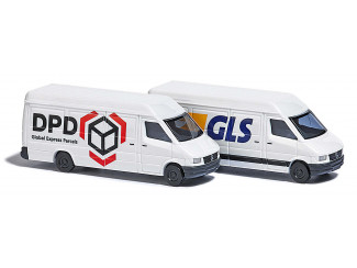 Busch N 8308 Mercedes Benz Sprinter GLS en DPD - Modeltreinshop