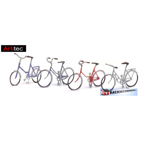 Artitec H0 387.218 Fietsen set A kant-en-klaar, geverfd - Modeltreinshop