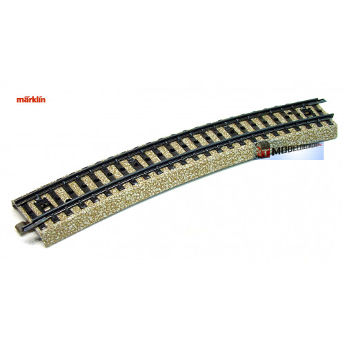 Marklin M Rail H0 5206 Wissel tegenbocht 24° - Modeltreinshop