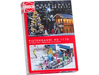 Busch H0 1170 Plezier op de piste - Modeltreinshop