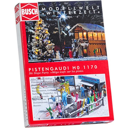 Busch H0 1170 Plezier op de piste - Modeltreinshop