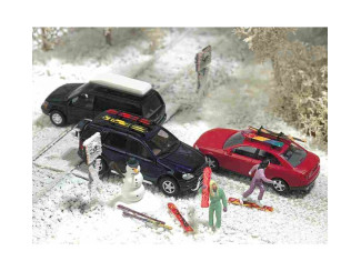 Busch H0 6004 Winter ski set - Modeltreinshop