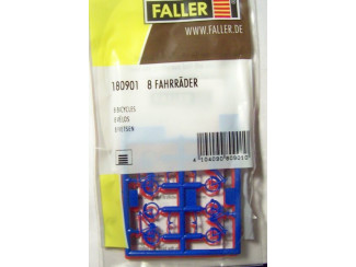 Faller H0 180901 Fietsen (8x) Bouwpakket - Modeltreinshop