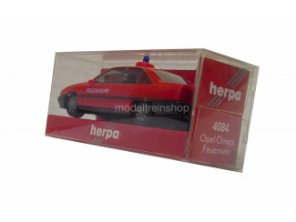 Herpa H0 4084 Opel Omega Feuerwehr - Modeltreinshop