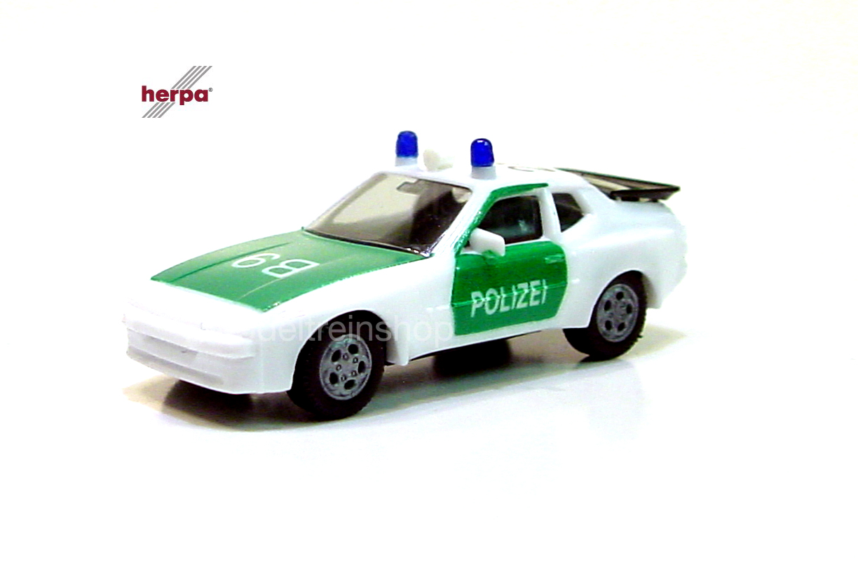 Herpa H0 4099 Porsche 944 Polizei - Modeltreinshop
