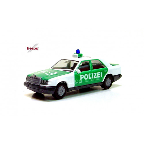 Herpa H0 4100 Mercedes 300E Polizei - Modeltreinshop