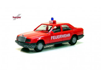 Herpa H0 4103 Mercedes 300E Feuerwehr - Modeltreinshop