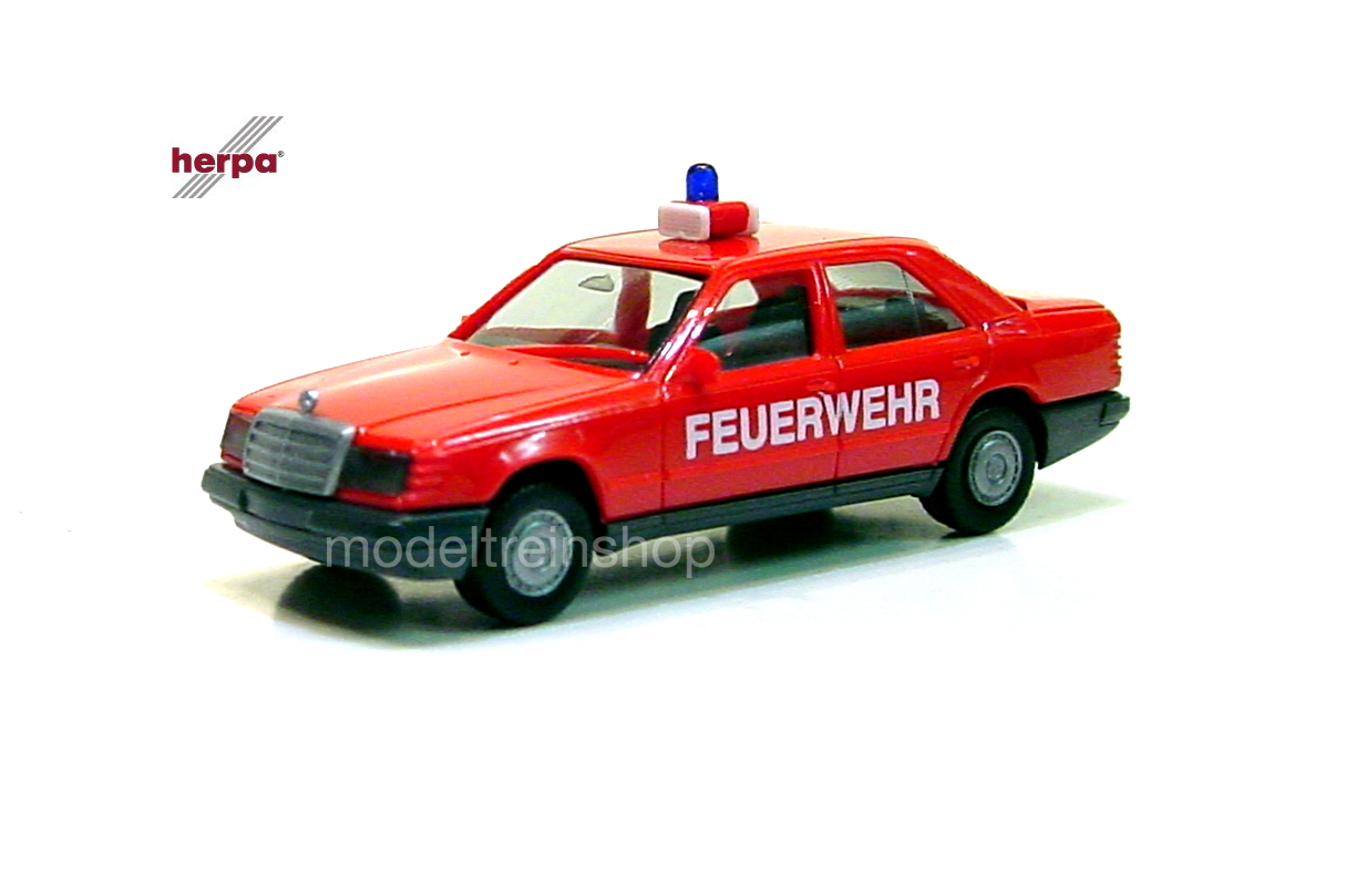 Herpa H0 4103 Mercedes 300E Feuerwehr - Modeltreinshop