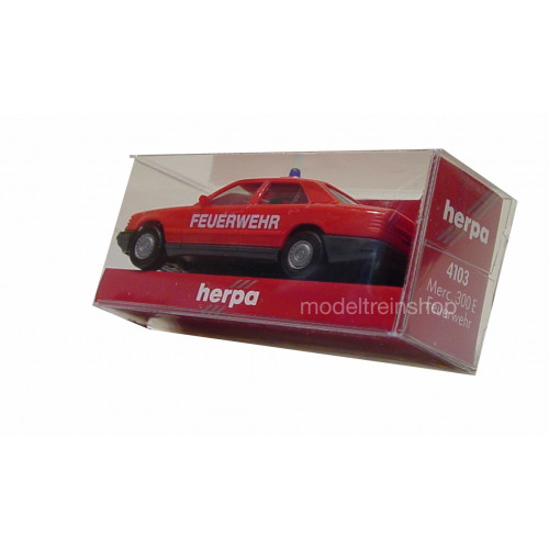 Herpa H0 4103 Mercedes 300E Feuerwehr - Modeltreinshop