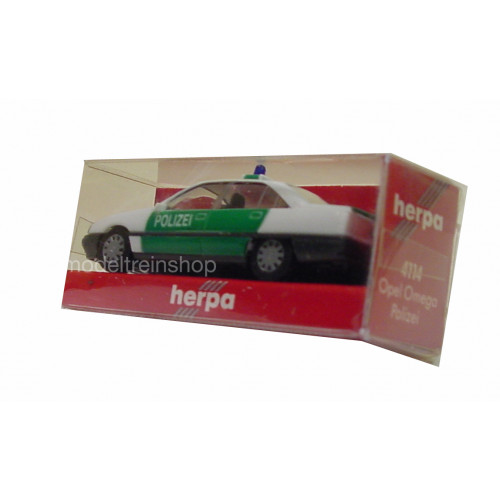 Herpa H0 4114 Opel Omega Polizei - Modeltreinshop