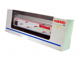 Marklin H0 4735 927 Schuifdakwagen PTT Union - Modeltreinshop
