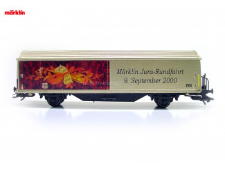 Marklin H0 4735 S16 Schuifdakwagen Marklin Jura-Rundfahrt 9 september 2000 - Modeltreinshop