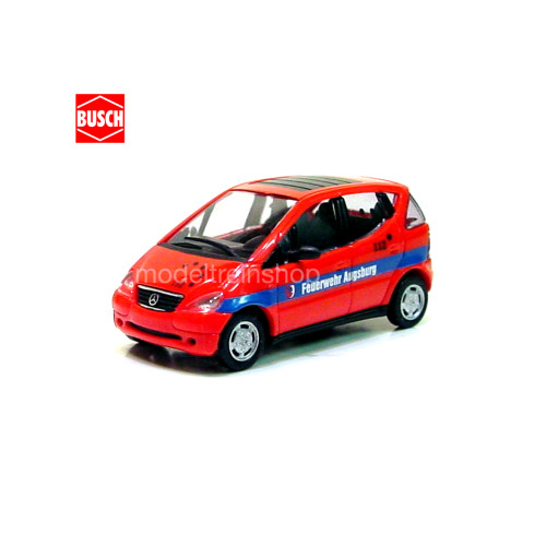 Busch H0 48614 Mercedes Benz A-Klasse Feuerwehr Augsburg - Modeltreinshop