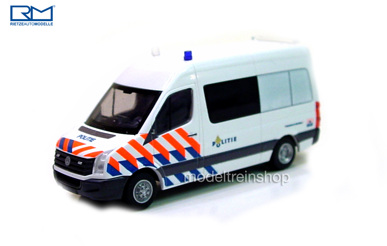 Rietze H0 53129 VW Crafter Politie (NL) - Modeltreinshop