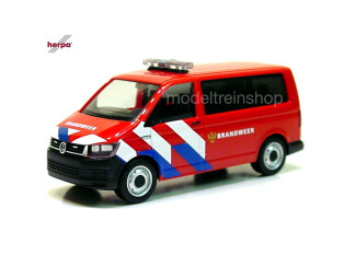 Herpa H0 941907 VW T6 Brandweer nieuwe striping (NL) - Modeltreinshop