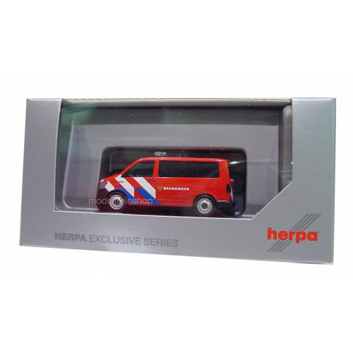 Herpa H0 941907 VW T6 Brandweer nieuwe striping (NL) - Modeltreinshop