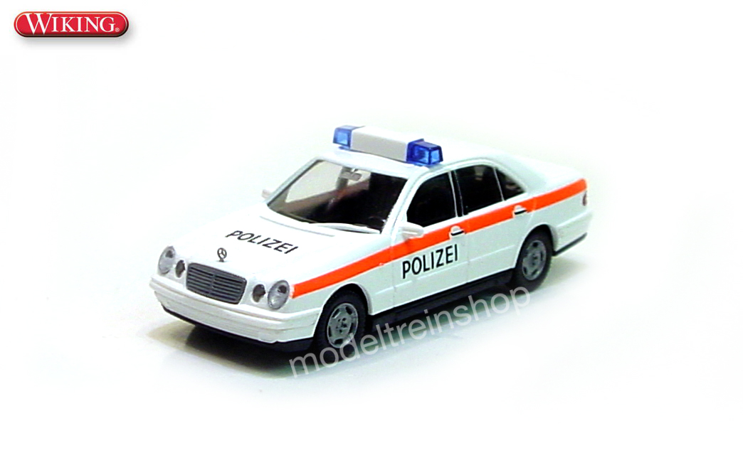 Wiking H0 10409 Polizei Mercedes Benz E230 - Modeltreinshop