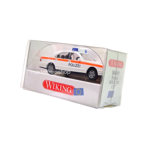 Wiking H0 10409 Polizei Mercedes Benz E230 - Modeltreinshop