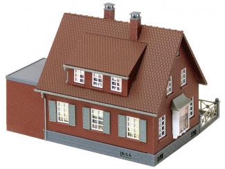 Faller HO 130216 Baksteenhuis - Klinkerhuis - Modeltreinshop