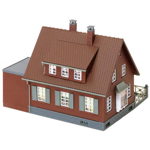 Faller HO 130216 Baksteenhuis - Klinkerhuis - Modeltreinshop