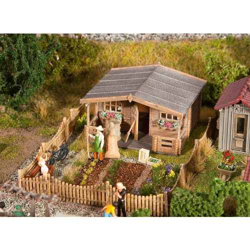 Faller HO 180493 Volkstuin met groot tuinhuisje - Modeltreinshop