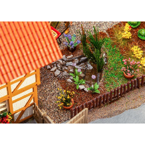 Faller H0 180973 7 stuks Tuinvijvers Bouwpakket - Modeltreinshop