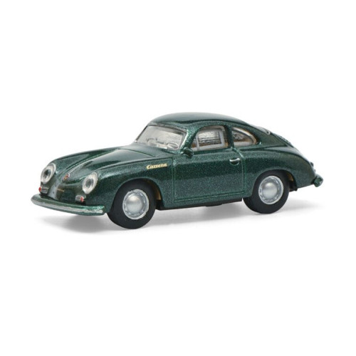 Schuco H0 26580 Porsche 356A Coupe Groen - Modeltreinshop