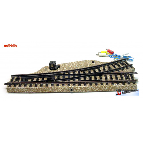 Marklin M Rail H0 5203 Elektrische Rechte wissel Links - Modeltreinshop