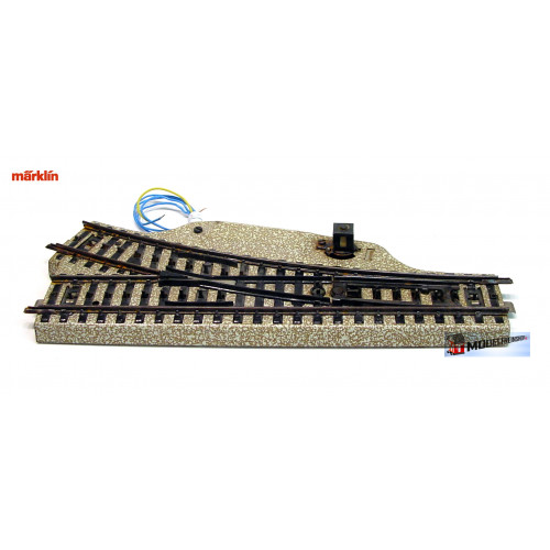 Marklin M Rail H0 5204 Elektrische Rechte wissel Rechts - Modeltreinshop