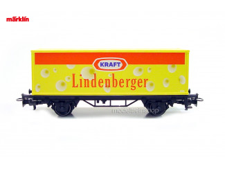 Marklin H0 4481 96718 Containerwagen Kraft Lindenberger - Modeltreinshop