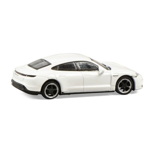 Schuco H0 26558 Porsche Taycan turbo S wit - Modeltreinshop