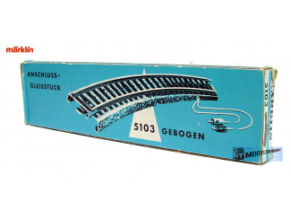 Marklin M Rail H0 5103 Aansluitrail Gebogen - Modeltreinshop