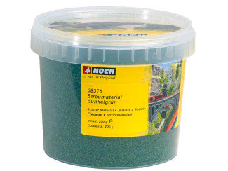 Noch 08376 donker Groen Fiber Strooi Gras 200 gram - Modeltreinshop