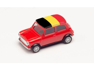 Herpa H0 420594 Mini Cooper EK 2021 Belgie - Modeltreinshop