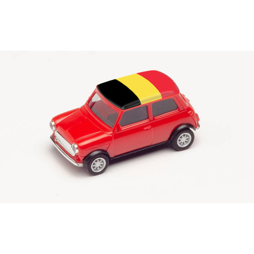 Herpa H0 420594 Mini Cooper EK 2021 Belgie - Modeltreinshop