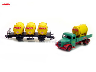 Marklin H0 48006 Museum Wagen Set 2006 "KAISER-Brauerei" - Modeltreinshop
