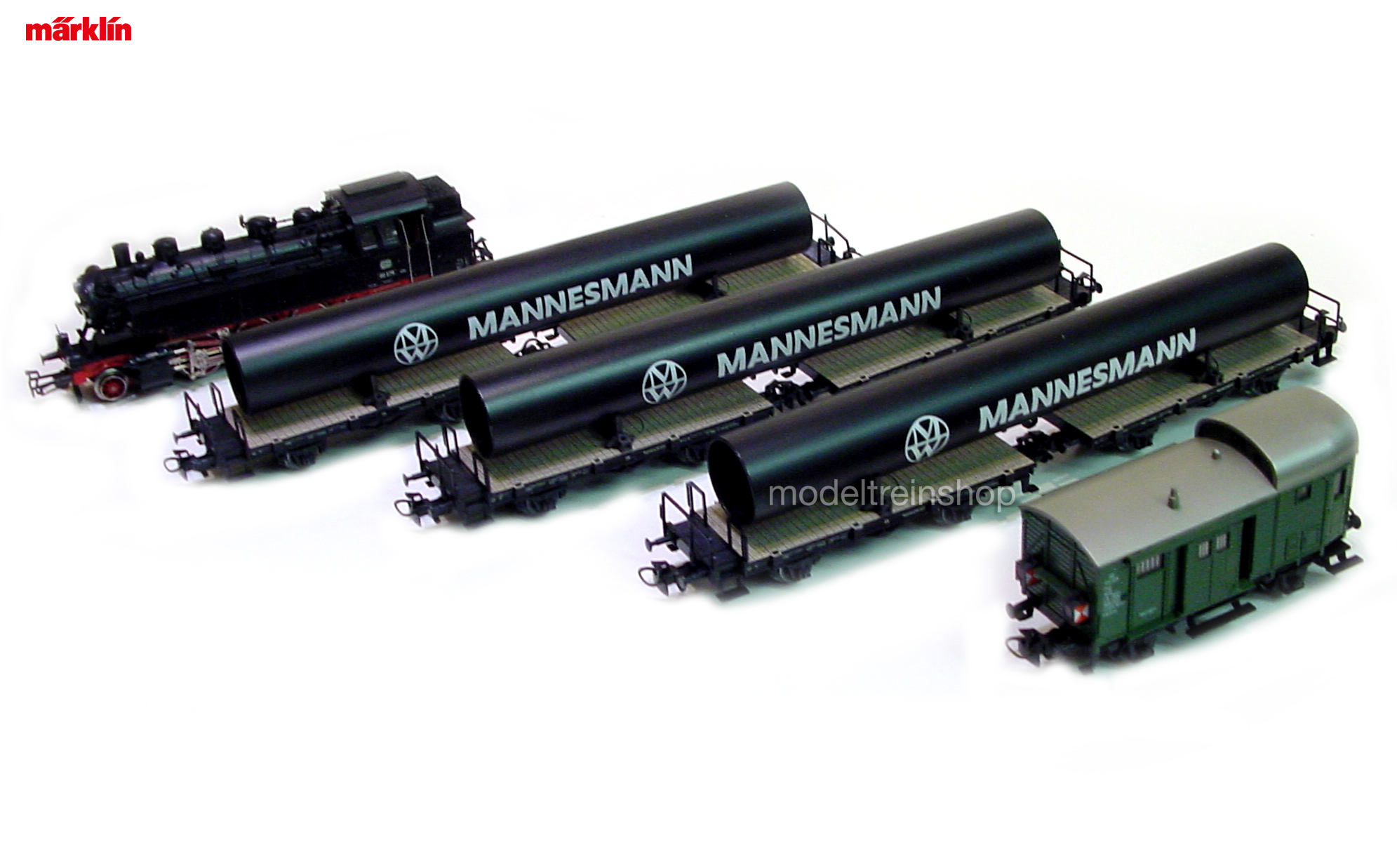 Marklin H0 2854 Mannesmann-Röhren Treinset - Modeltreinshop