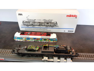 Marklin H0 33531 E-Lok BR120 Kerst locomotief - Delta Digital MHI - Modeltreinshop