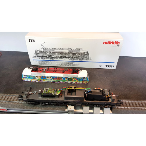 Marklin H0 33531 E-Lok BR120 Kerst locomotief - Delta Digital MHI - Modeltreinshop