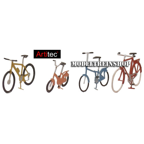 Artitec H0 10.242 Moderne fietsen bouwpakket uit resin, ongeverfd - Modeltreinshop