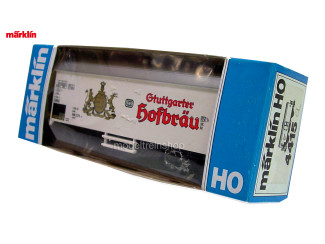 Marklin H0 4415 Gesloten goederenwagen Bierwagen Stuttgarter Hofbäu - Modeltreinshop