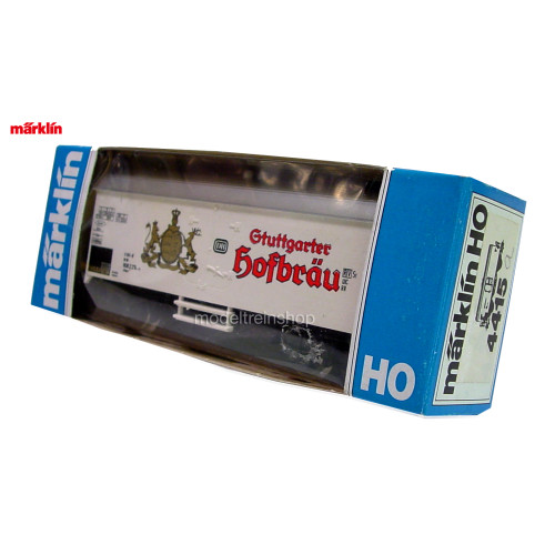 Marklin H0 4415 Gesloten goederenwagen Bierwagen Stuttgarter Hofbäu - Modeltreinshop