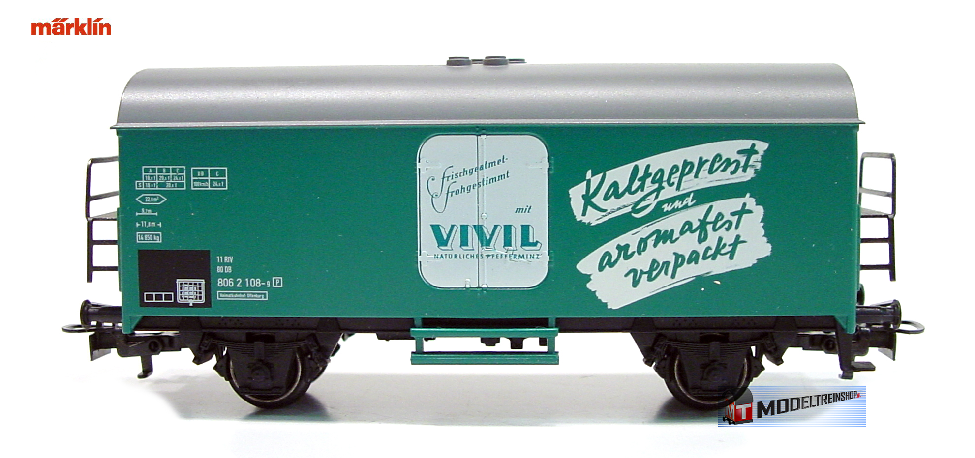 Marklin H0 4425 A2 Koelwagen Vivil - Modeltreinshop