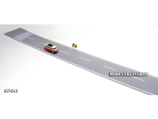 HO Schaal 1:87 - Weg Strip Grijs SC-041 - Modeltreinshop