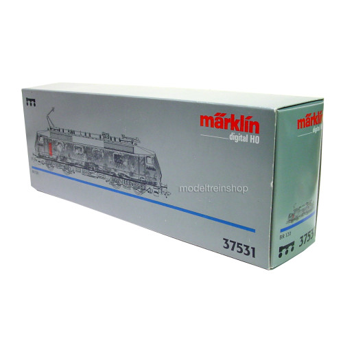 Marklin H0 37531 E-Lok BR120 Kerst locomotief - Digital MHI - Modeltreinshop