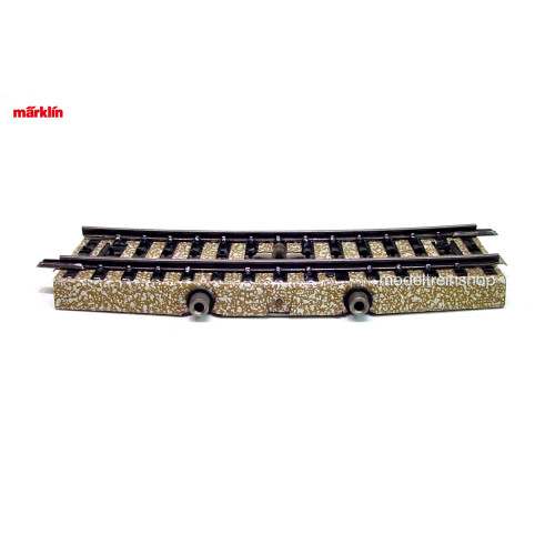 Marklin M Rail H0 5213 Gebogen Schakelrail 1/2 - Modeltreinshop