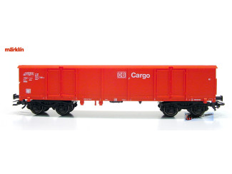 Marklin 29060 Hogeboordwagen Eaos106 4 Assen Cargo DB - Modeltreinshop