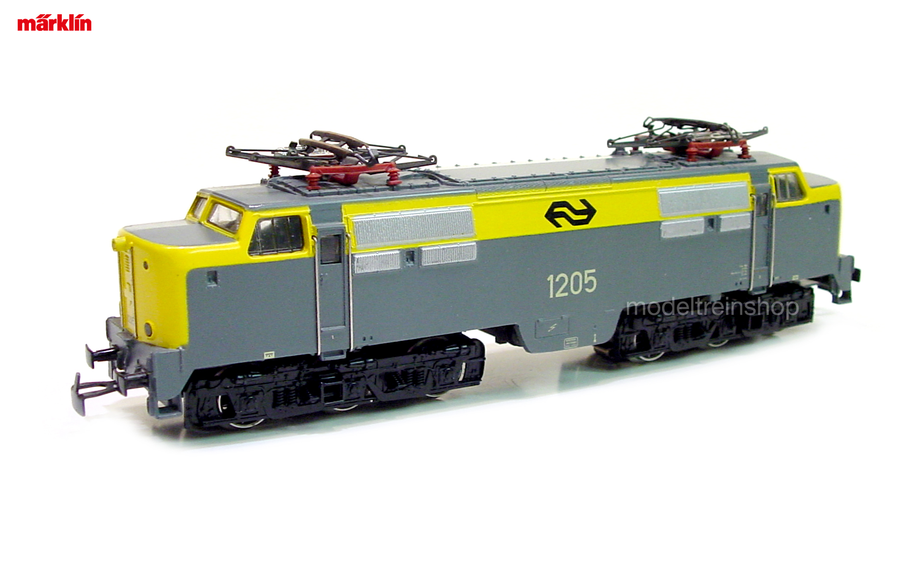 Zijn bekend cijfer Diploma Marklin H0 3055 V7 Electrische Locomotief Serie 1200 NS 1205 -  Modeltreinshop