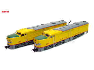 Marklin H0 37610 en 49610 dubbele digitale Diesellocomotief PA-1 Union Pacific