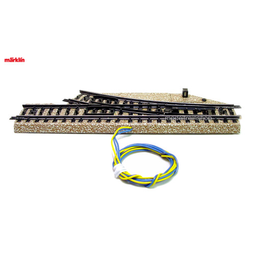 Marklin M Rail H0 5139 Elektrische Rechte wissel Rechts - Modeltreinshop